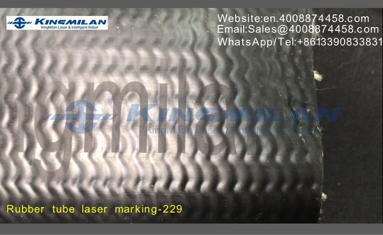 橡膠軟管、橡膠軟管印字、橡膠軟管打標(biāo)、橡膠軟管噴碼、橡膠軟管激光打標(biāo)