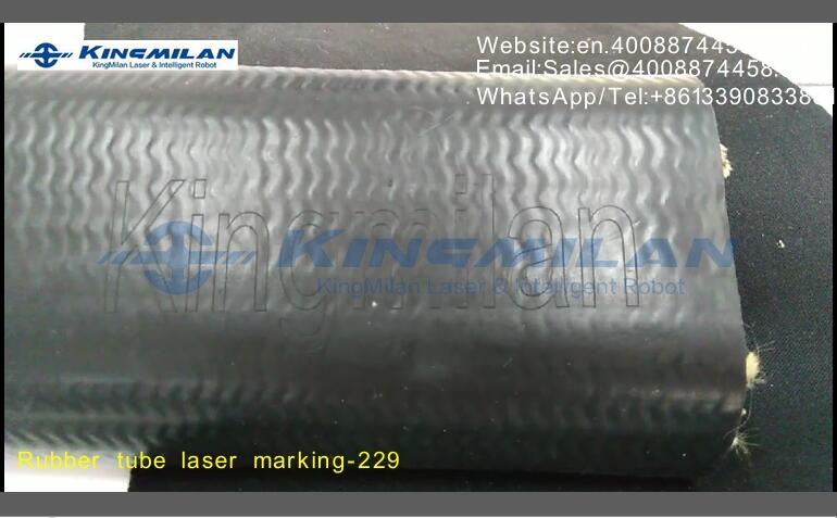 橡膠軟管、橡膠軟管印字、橡膠軟管打標(biāo)、橡膠軟管噴碼、橡膠軟管激光打標(biāo)