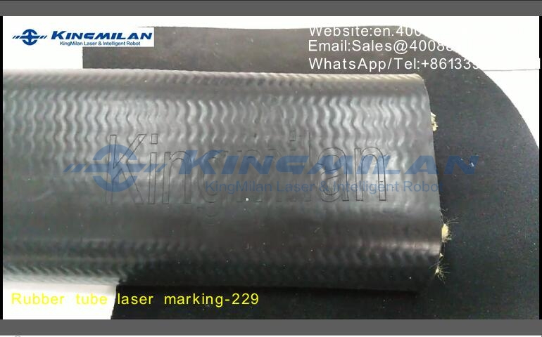 橡膠軟管、橡膠軟管印字、橡膠軟管打標(biāo)、橡膠軟管噴碼、橡膠軟管激光打標(biāo)